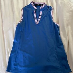 RLX Ralph Lauren Blue Sleeveless Top